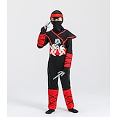 abordables Disfraces de anime-Cosplay Ninja Animé Traje de cosplay Accesorios Trajes De Cosplay Más Accesorios Día del Niño Mascarada Más Accesorios Disfraz Para Chico Niños