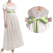 tanie Sukienka-Retro / vintage Średniowieczne Renesansowa Sukienka Koszula Sukienka inspirowana regencją Wiking Elfy Damskie Królewski Bal maskowy Codzienne Dla dorosłych Sukienka