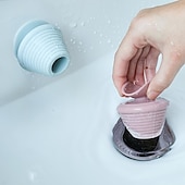 economico spazzolone-1 pz tappo universale per vasca da bagno tappo di scarico per lavastoviglie da cucina con ventosa scarico a pavimento per uso domestico tappo del lavandino in gomma siliconica scarico tappo a prova di