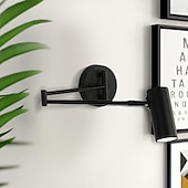 cheap Swing Arm Lights-Wall Light Eye Protection Modern Nordic Style Sconces Swing Arm Lights Living Room Bedroom Metal 110-120V / 220-240V 5 W