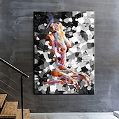 お買い得  ヌードアート-手作り 手描き 油絵 壁 モダン 抽象画 キャンバス ヌード レディ ペインティング ホームデコレーション 装飾 ロールキャンバス フレームなし 未延伸