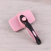 cheap Dog Grooming Supplies-Self-Cleaning Brush for Dogs Cats - The Ultimate Dog Brush for Shedding Hair Fur - Comb for Grooming Long Haired &amp; Short Haired Dogs Cats Rabbits &amp; More Deshedding Tool