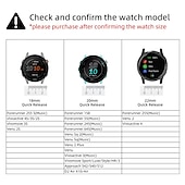 abordables Bracelets de montre Garmin-Bracelet silicone étanche 18mm 20mm pour Garmin Forerunner 265S 255S Active 5 Venu 3S 2S Sq 2 Plus Vivoactive 4S 3 Vivomove Sport, réglable