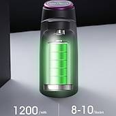 billige Kjøkkenapparater-5-gallon vann dispenser - Automatisk elektrisk vanntanker med USB-lading portabel hjem kontor og utendørs passer til 2-5 gallon flasker