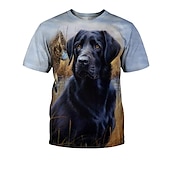 economico Grafica divertente-Con animale Cane Bassotto Maglietta Manga 3D Grafica Per Da coppia Per uomo Per donna Per adulto Mascherata Stampa 3D Casual / quotidiano