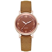 abordables Relojes de Cuarzo-Reloj de cuarzo de lujo para mujer, reloj de pulsera de cuarzo a la moda para mujer, pulsera de color de moda diversa y concisa de gama alta para reloj informal a juego para mujer