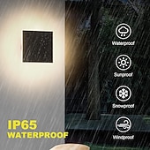 cheap Outdoor Wall Lights-LED Outdoor/Indoor Wall Light IP65 Waterproof 5.9" Acrylic Aluminum 18W 3000-6000K Wall Lighting 1500-1600lm AC85-265V