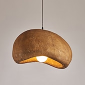 abordables Suspension-plafonnier led blanc chaud plafonnier encastré 30/40/50/60 / 70cm plafonnier led résine plafonnier rond moderne plafonnier pour couloir salon