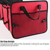 cheap Vehicle Service-Car Trunk Storage Box Foldable Anti-slip Car Storage Box Toy Food Storage Bag Car Organize Car Accessories