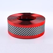 cheap Decoration Strips-3Pcs Car Threshold Anti-stepping/Scratching Door Decor Bump Sticker Blue 1 Meter