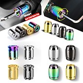 economico Attrezzi per riparazione auto-Capi valvola anti-furto StarFire 4pz - Coprivolante in lega di zinco in stile sportivo impermeabili e decorativi per ruote