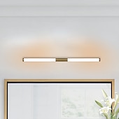 cheap Vanity Lights-LED Vanity Light Waterproof IP20 23.6&quot; Mirror Light Modern White Minimalist Bathroom Light Fixture Aluminum Iron Bathroom Wall Sconce  Wall Mount Lighting Fixture