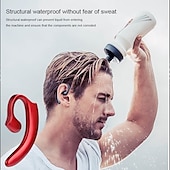 economico Cuffie per sport-iMosi F7 Cuffia per conduzione ossea Uncino per contor Bluetooth5.0 Sportivo Impermeabile Microfono incorporato  per Apple Samsung Huawei Xiaomi MI Uso quotidiano Cellulare Affari d&#039;ufficio Viaggi e