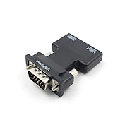 preiswerte Kabel-HDMI-Buchse auf VGA-Stecker-Konverter mit Audioadapter unterstützt 1080p-Signalausgabe