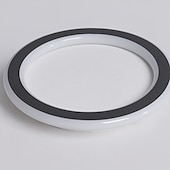 economico Lampade da soffitto-plafoniera a led 1 luce 20 cm design ad anello luci da incasso gel di silice plafoniera in alluminio per corridoio portico bar lampade da balcone loft creativo bianco caldo / bianco 110-240 v