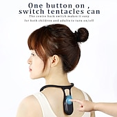 cheap Body Massager-Intelligent Posture Corrector and TrainerHanging Back Posture CorrectionStrapless Vibrate ReminderUniversal for Men and Women