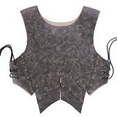 halpa Haarniska-Retro / vintage Punk &amp; goottilainen Keskiaika Cosplay-Asut Aseet ja haarniskat Chemise Ritari Viikinki Outlander Kelttiläinen ritari Kilpityttö Yhtenäinen Naamiaispuku Miesten Viikinki Suoritus