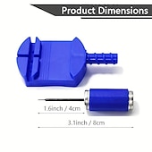 cheap Replacement Parts-Watch Link Removal Tool Kit Watch Band Tool Strap Chain Pin Remover Repair Tool Kit For Watch Band Strap Adjustment