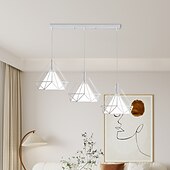 olcso Függőfények-led függőlámpa 60 cm 3 fényű sputnik design csillárok étkezőbe hálószoba függőlámpák ipari festett felületek 110-240v