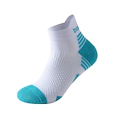 abordables calcetines de hombre-Hombre 1 Par Calcetín Calcetas Calcetines Antideslizantes Calcetines para correr Negro Azul Marino Color Rayas Primavera, Otoño, Invierno, Verano