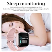 Χαμηλού Κόστους Smartwatch-H10 Εξυπνο ρολόι 1.69 inch Έξυπνο ρολόι Bluetooth Βηματόμετρο Υπενθύμιση Κλήσης Παρακολούθηση Δραστηριότητας Συμβατό με Android iOS Γυναικεία Άντρες Μεγάλη Αναμονή Κλήσεις Hands-Free Αδιάβροχη IP 67