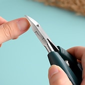 levne Osobní péče a zdraví-nůžky na nehty nůžky na nehty silné nehty paronychie zarostlé nehty dlouhá rukojeť z nerezové oceli profesionální nůžky na nehty pro muže ženy