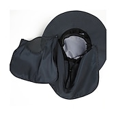 Недорогие Мужские головные уборы-Муж. Панама Шляпа от солнца Рыбацкая шляпа шляпа буни Светло-серый Военно-зеленный Полиэстер Путешествия Пляжный стиль на открытом воздухе Отпуск Полотняное плетение