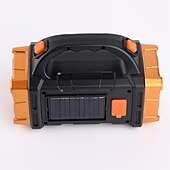 お買い得  戦術的な懐中電灯-ハンドル付き多機能ソーラーLED+コブライト1個、夜間の屋外キャンプ安全緊急用USB充電防水。