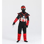 abordables Disfraces de anime-Cosplay Ninja Animé Traje de cosplay Accesorios Trajes De Cosplay Más Accesorios Día del Niño Mascarada Más Accesorios Disfraz Para Chico Niños