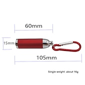 זול פנסים-LED מיני לפידים אור usb נטען נייד פנס נייד מחזיק מפתחות מנורת לפיד אור עמיד למים אור טיולים קמפינג פנסים