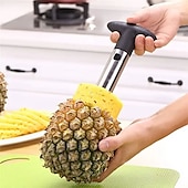 levne Pomůcky na ovoce a zeleninu-nerezová ocel ananas corer škrabka na kráječ snadno ovoce parer řezací nástroj domácí kuchyně západní restaurace příslušenství