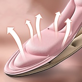 economico Cura Personale &amp; Salute-5d massaggio memory foam solette per scarpe suola cuscino traspirante sport solette da corsa per piedi solette ortopediche