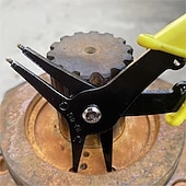 voordelige klemmen en tangen-2 in 1 dual-purpose borgveertang, interne en externe borgveertang veer demontage borgveertang interne en externe klem dual-purpose onderhoudsgereedschap sleutel