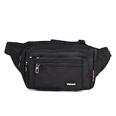 levne Pánské tašky-pánská crossbody kabelka fanny pack náprsní taška na opasek taška oxford látková venkovní denní zip obyčejná černá armáda zelená červená