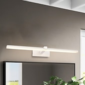 abordables Appliques de salle de bain-lampes de miroir de bain led miroir avant lumière 24&quot; ip20 7w phares de miroir de salle de bain, led miroir lumière étanche brouillard dressing lumière éclairage mural lumière blanche 110-240v