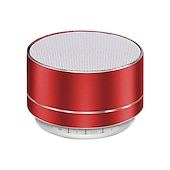 halpa Kaiuttimet-a10 langaton bluetooth kaiutin pieni teräsase subwoofer kannettava mini lahjakortti u disk tf ulkoilu