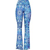 abordables Fondos-Retro Antiguo Años 60 Años 70 Pantalones Canguelo Los pantalones de campana Hippie Disfraz Mujer Ropa Cotidiana Desfile del orgullo Mes del Orgullo Adulto Pantalones