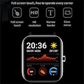Χαμηλού Κόστους Smartwatch-H10 Εξυπνο ρολόι 1.69 inch Έξυπνο ρολόι Bluetooth Βηματόμετρο Υπενθύμιση Κλήσης Παρακολούθηση Δραστηριότητας Συμβατό με Android iOS Γυναικεία Άντρες Μεγάλη Αναμονή Κλήσεις Hands-Free Αδιάβροχη IP 67