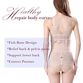 cheap Braces &amp; Supports-3 in 1 Postpartum Support - Recovery Belly/waist/pelvis Belt Shapewear Slimming Girdle, Beige,