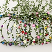abordables Accesorios para el peinado del cabello-señora chica moda flor bohemia corona floral guirnalda diademas 10pcs