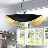 cheap Island Lights-LED Pendant Light Golden Hat Chandelier Bar Model Room Clothing Store Hotel Restaurant Hotel Club Lobby Light,Post-modern Light Luxury Creative Flying Saucer Chandelier