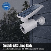 economico Applique per esterni-faretti solari con sensore di movimento per esterni, faretti a LED da 1400 lm, 9 W (equiv. 130 W), luci di sicurezza solari per giardino, vialetto, patio, cortile, sentiero, portico, terrazza