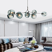 Χαμηλού Κόστους Σχέδιο Sputnik-5-Light 6-Light 7-Light 125-180 cm Σχεδίαση Σπούτνικ Σχεδιασμός συμπλέγματος Κρεμαστά Φωτιστικά αλουμίνιο Γυαλί Σπούτνικ Πρωτότυπες Γαλβανισμένο Μοντέρνα 110-120 V 220-240 V