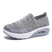 economico Sneakers da donna-scarpe da ginnastica slip-on con cuscino d'aria da donna – scarpe da passeggio in rete traspirante per casual e sport