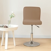abordables Funda para silla de comedor-2 piezas de funda elástica para taburete de bar, color burdeos, funda para taburete de bar, funda cuadrada giratoria para taburete de bar, funda para silla para comedor, funda de asiento de