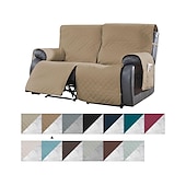 זול כיסוי לספה-כיסויי ספה שכיבה של loveseat כיסוי חיות מחמד מונע החלקה לשכיבה ל-2 מושבים עם רצועות אלסטיות, כיסוי מושב אהבה מפוצל מגן ריהוט כורסה