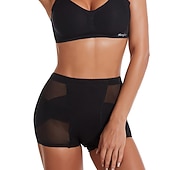 Χαμηλού Κόστους Εσώρουχα Σχηματισμού-Γυναικεία Σορτς Scrunch Butt Διαμορφωτικός Ρουχισμός Μοντέρνα Καθημερινό σύντομο Σκέτο Κουρελού Δίχτυ Αφαίρεση δακτυλίου με ραγισμένα χέρια Αντίστροφη καρότσα Άνεση Έλεγχος κοιλιάς Υψηλή Ελαστικότητα