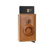 billiga Plånböcker-rfid-blockerande kolfiberplånbok för män med korthållare och airtag-ring – elegant, säker och snygg för dagligt bruk och resor