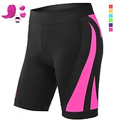 abordables Pantalones, shorts y faldas de mujer-Mujer Retazos Culotte Ciclismo Bicicleta Pantalones Cortos Acolchados Prendas de abajo MTB Bicicleta Montaña Ciclismo Carretera Deportes Almohadilla 3D Secado rápido Dispersor de humedad Transpirable