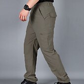 preiswerte Unterteile-Wasserdichte Arbeitshose für Herren Wandern Cargohose Taktische Hose 6 Taschen Militär Sommer Outdoor Ripstop wasserabweisend schnell trocknend mehrere Taschen Reißverschlusstasche elastische Taille blau grau khaki grün schwarz